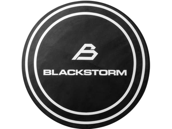 Blackstorm Dark Circle gulvmatte, svart