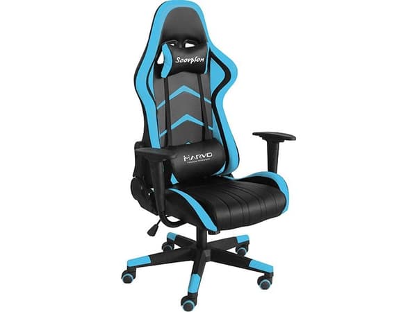 Marvo CH-106 gaming stol, mėlyna