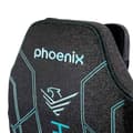 Miniatyrbillede 5 af 7: Phoenix Technologies Stof R Gaming Stol Phmonarch-r Sort