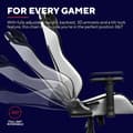 Miniatyrbild 5 av 7: Trust Ruya Gamingstol - Vit