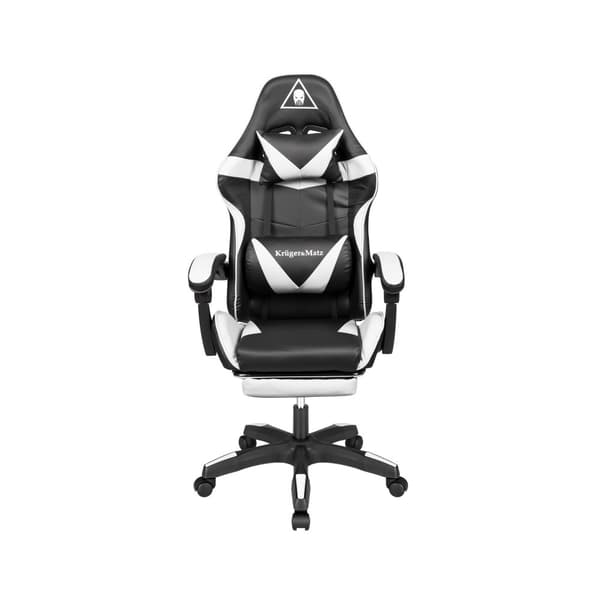 Kruger&Matz GX-150 spelstol Svart och vit