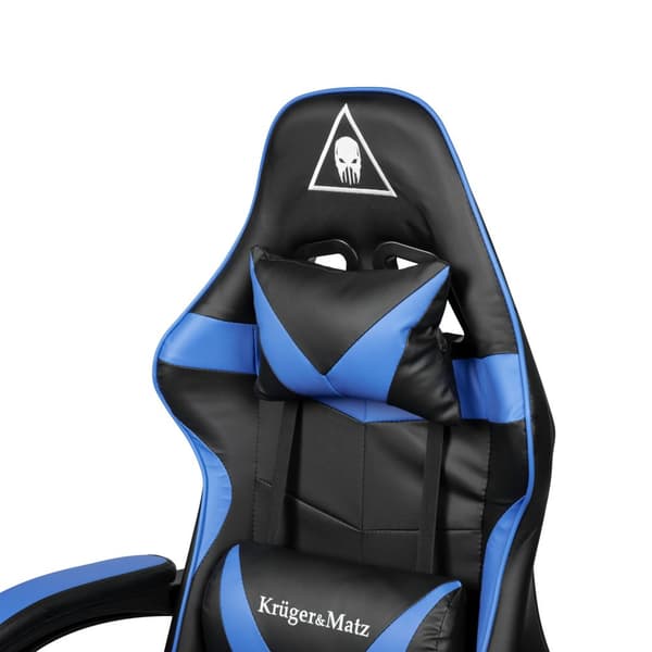 Kruger&Matz GX-150 gaming stol Sort og blå