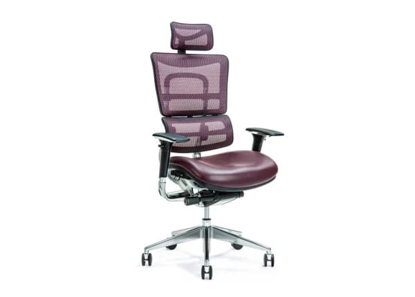Ergonomisk kontorstol ERGO 800 plum
