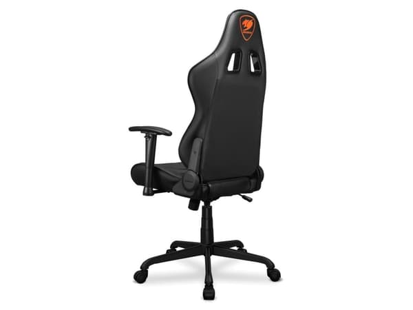 COUGAR Gaming Armor Elite CGR-ELI-BLB, Universal gaming-stol, 120 kg, Polstret Sete, Polstret Rygg, Sort, Stål