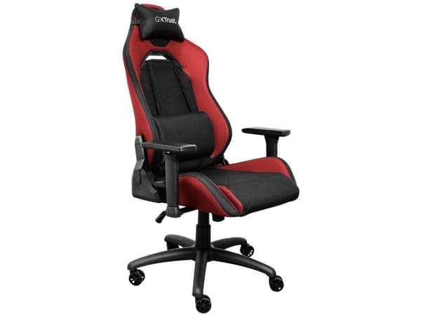 Trust GXT 714 RUYA, Universal Gaming Chair, 150 kg, 195 cm, Musta, Musta, Puu
