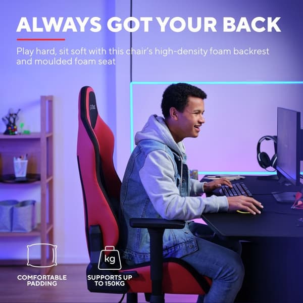 Trust GXT 714R Ruya Gaming Pall Röd