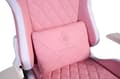 Miniatyrbild 6 av 11: Deltaco Gaming Pink Line PCH90 Gaming stol med full RGB Lightning - Rosa