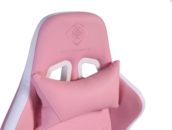 Deltaco Gaming Pink Line PCH90 Gaming stol med full RGB Lightning - Rosa
