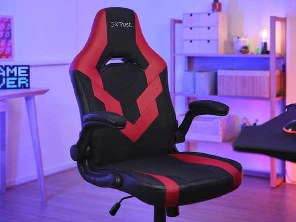 Trust GXT 703R - Riye Gaming Taburet Rød