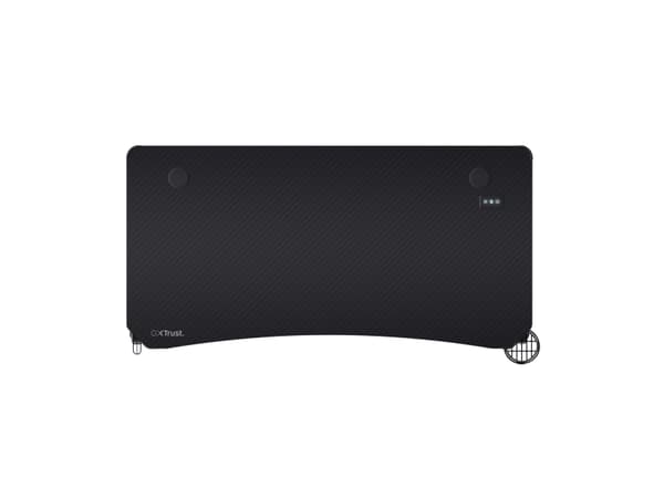 Trust GXT 709 LUMINUS - Suora - Suorakulmainen muoto - Puu - Gaming - Musta - Z-jalat (25184)