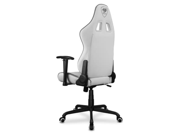COUGAR Gaming Silla Armor Elite White, Universal spelstol, 120 kg, Stoppad sits, Stoppat ryggstöd, Svart, Stål