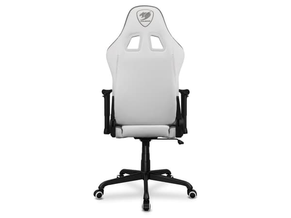 COUGAR Gaming Silla Armor Elite White, Universal spelstol, 120 kg, Stoppad sits, Stoppat ryggstöd, Svart, Stål