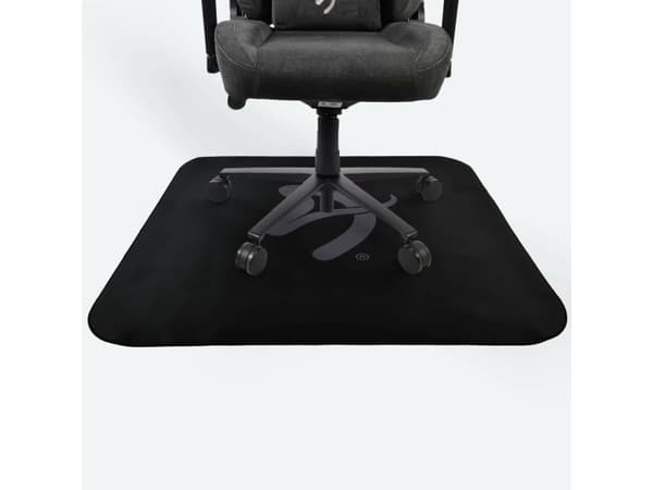Arozzi AZ-ZONA-QTRO-BKGY, Stolmatte, Sort, Grå, Mikrofiber, 1160 mm, 1160 mm, 3 mm