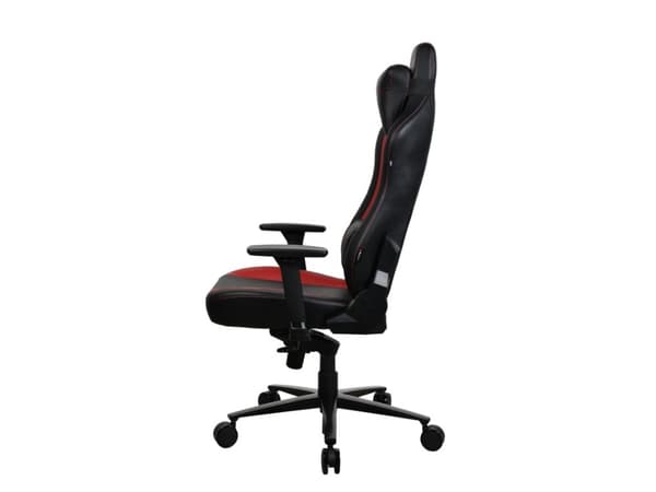 Arozzi Vernazza - Stol - ergonomisk - armstöd - T-formad - lutning - svängtapp - svart, röd