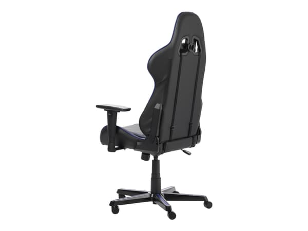 DXRacer Formula Series F08-NI - Stol - armstöd - T-formad - lutning - svängtapp - polyuretanläder, kallskum med hög densitet - indigo