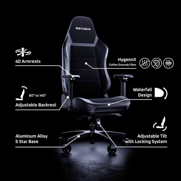 Vertagear Pl6800 X-large Hygennx Gamingstol