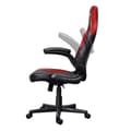 Miniatyrbild 4 av 4: Trust Gaming GXT 703R Riye Gaming Stol, Bekväm Gamer Kontorsstol, Justerbar höjd, Liggande sits - Röd