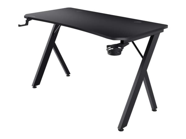 Trust GXT 700 Omnius, Straight, Rectangular shape, Metal, Black, Black, 150 kg musta
