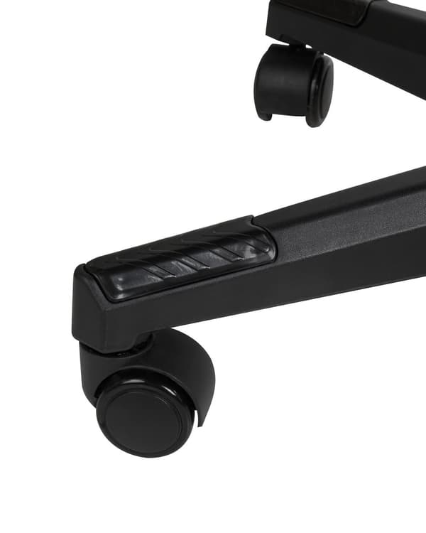 Gamingstol Svart Stoff Minneskum Justerbart sete 360° rotasjon Avtakbare puter Moderne design