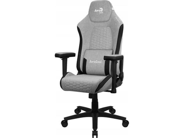 Aerocool CROWN AeroWeave, Universal gaming-stol, 150 kg, Polstret Sete, Polstret Rygg, 125 kg, Sort
