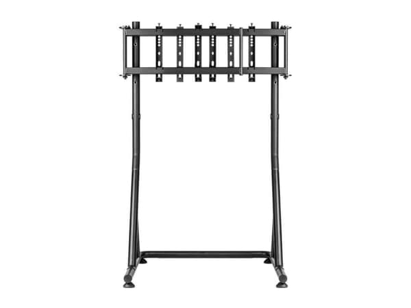Thermaltake Triple Racing - Stativ - for 3 skjermer - stål - finteksturert svart - skjermstørrelse: 32"-55" - plassering på gulv
