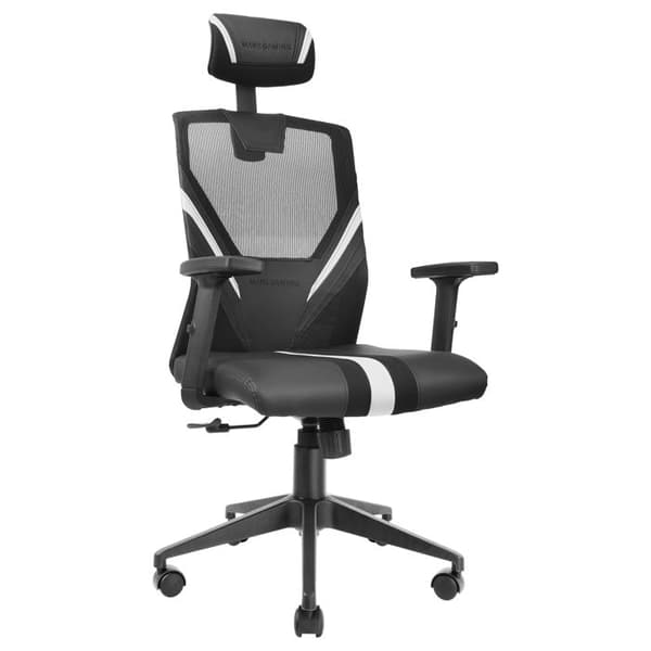 Mars Gaming MGC Ergo ergonomisk stol (svart/vit)
