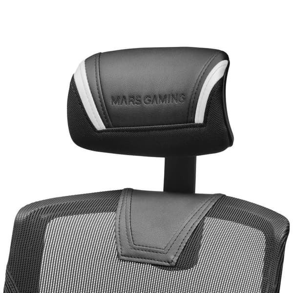 Mars Gaming MGC Ergo ergonomisk stol (svart/vit)