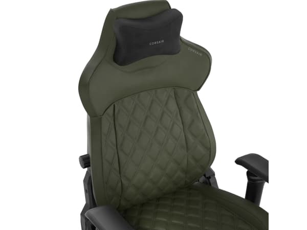 CORSAIR TC500 LUXE - Spelstol - armstöd - T-formad - lutning - svängtapp - tyg - sherwood