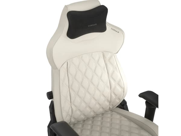 CORSAIR TC500 LUXE - Spelstol - armstöd - T-formad - lutning - svängtapp - tyg - frost