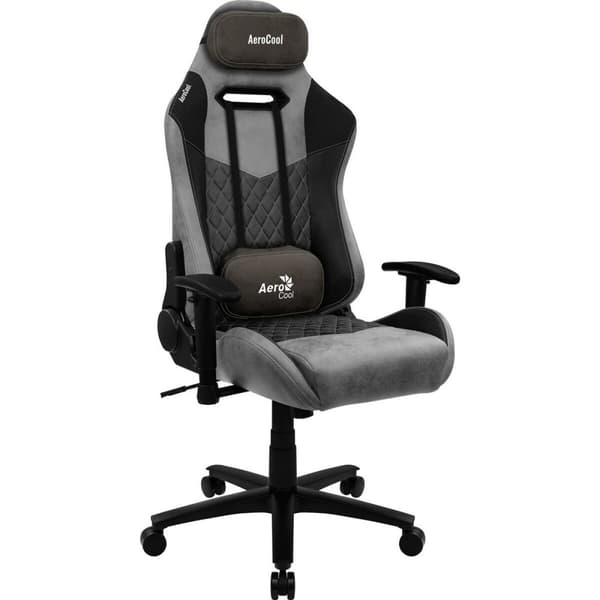 Spelstol Aerocool DUKE AeroSuede 180º Svart Grå