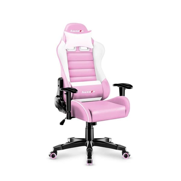 Spelstol Huzaro HZ-Ranger 6.0 Pink Vit