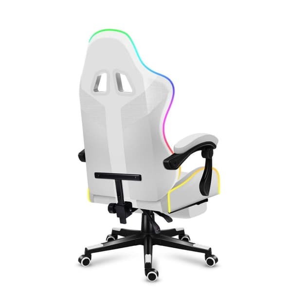 Spelstol Huzaro FORCE 4.7 RGB Vit
