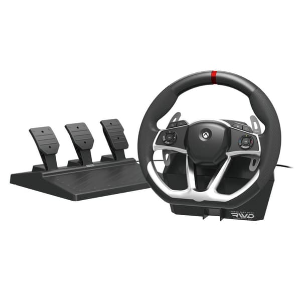 Montering for ratt og spillpedaler HORI Force Feed