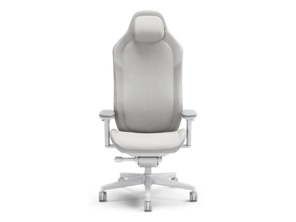 Fractal Design Refine - Spelstol - ergonomisk - fällbar - armstöd - T-formad - lutning - glass fiber reinforced polyproylene/polyamide - ljust