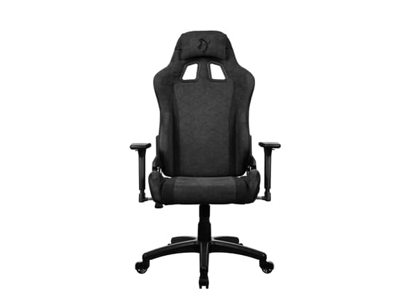 Arozzi Gaming Chair Avanti Mörkgrå SoftFabric, Spelkonsolstol, 120 kg, Vadderad sits, Vadderat ryggstöd
