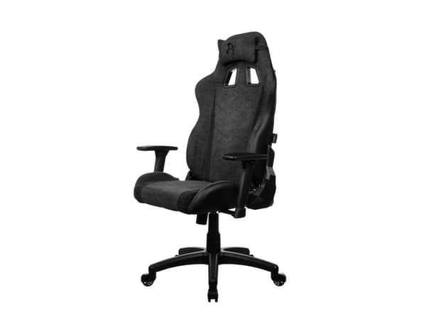 Arozzi Gaming Chair Avanti Mörkgrå SoftFabric, Spelkonsolstol, 120 kg, Vadderad sits, Vadderat ryggstöd