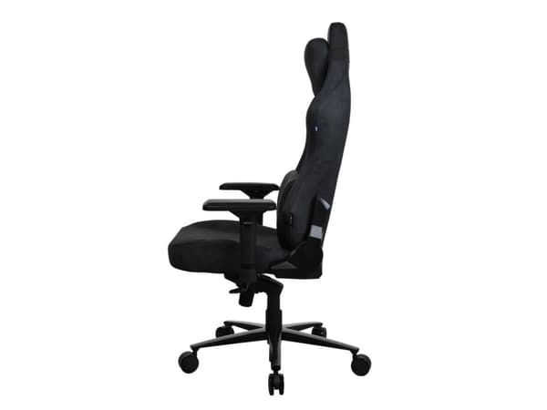Arozzi Vernazza - Stol - ergonomisk - armstöd - T-formad - lutning - svängtapp - supermjuk - pure black