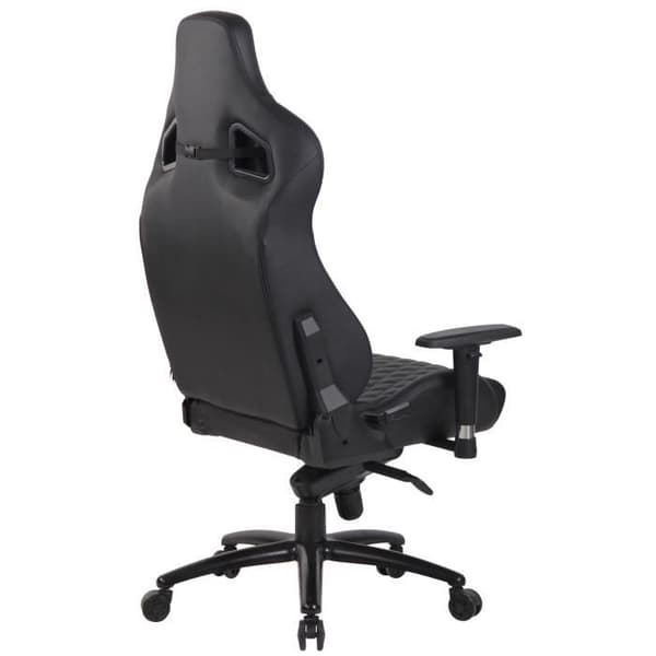 Keren Genuine Leather Gaming Kontorsstol - Svart