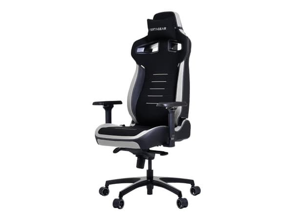 Vertagear P-Line PL4800 - Spillestol - armlener - T-formet - tipping - minneskumplast, Ultra Premium High Resilience (UPHR) foam, aluminiumslegering,