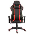 Miniatyrbild 2 av 2: Snurrbar gamingstol röd PVC