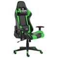 Miniatyrbild 1 av 2: Snurrbar gamingstol grön PVC