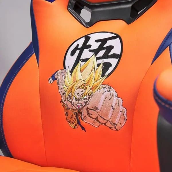 Gamingstol - Dragon Ball Z - Junior - Ergonomisk - Polstrade armstöd - Höjdjusterbar