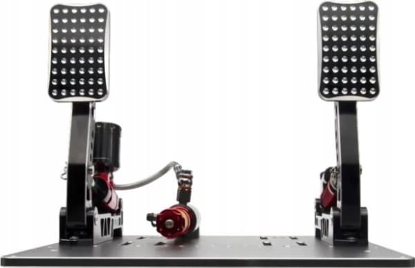 Simagic P2000 Hydraulic 2-Pedal Set, 200KG Loadcell - Crimson Edition