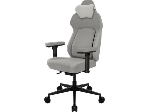 TX3 Smart CORE Loft Light Gray- CORE.RDY 360 lumbar support, synchronous tilt, footrest, 150kg max, 4d