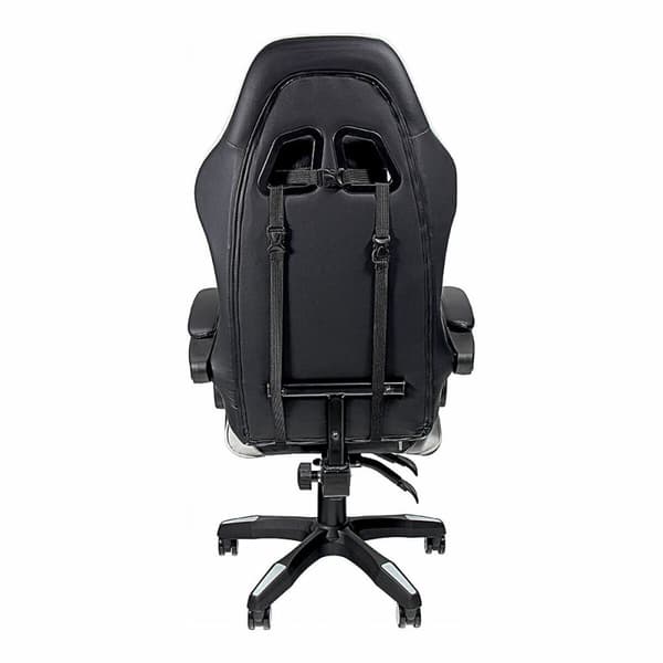 Pelituoli EDM 75194 Valkoinen Musta