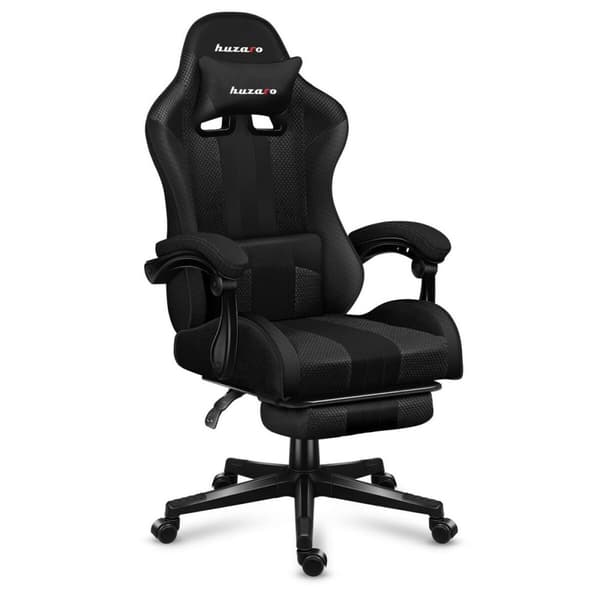 Pelituoli Huzaro HZ-Force 4.7 Carbon Mesh Musta