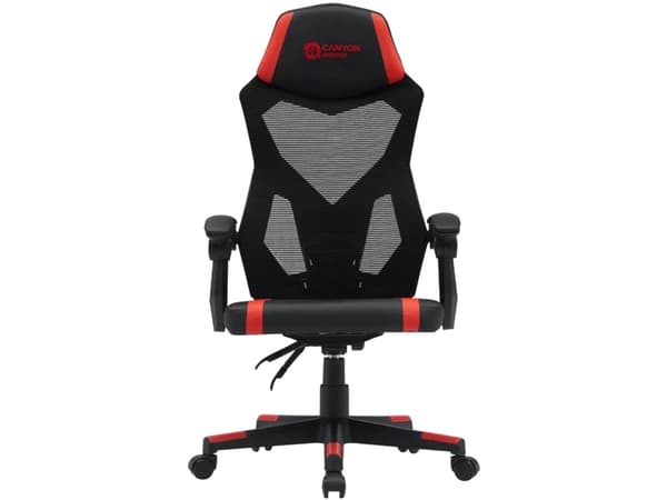 Canyon Flow MCH01, Gaming-stol, 120 kg, Hard Stol, Mesh Ryggstø, 150 cm, 175 cm