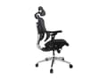 Miniatyrbild 5 av 5: Equip 651052, Stoppad sits, Stoppat ryggstöd, Svart, Svart, Nät, Nylon, Nylon, Nät