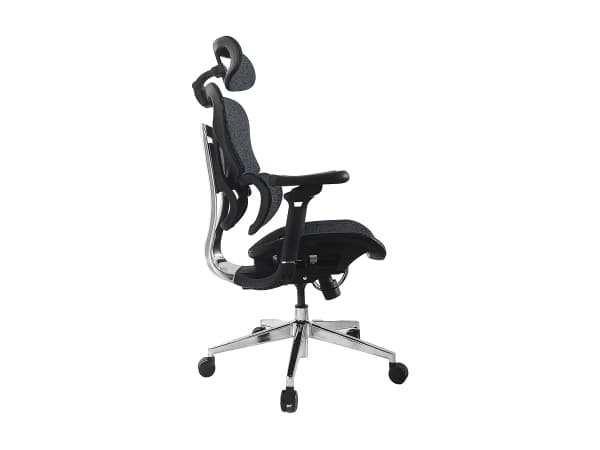 Equip 651052, Stoppad sits, Stoppat ryggstöd, Svart, Svart, Nät, Nylon, Nylon, Nät