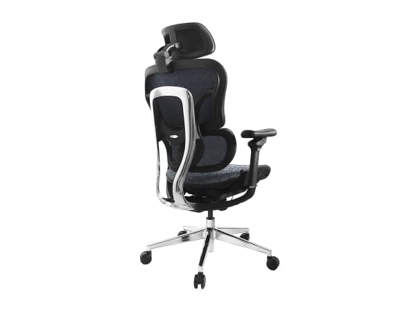 Equip 651052, Stoppad sits, Stoppat ryggstöd, Svart, Svart, Nät, Nylon, Nylon, Nät